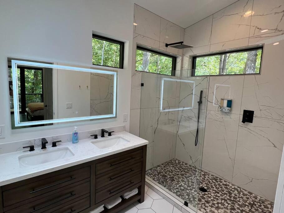 Modern Mountain Getaway With Hot Tub, Fire Pit Villa Sautee Nacoochee Exterior photo