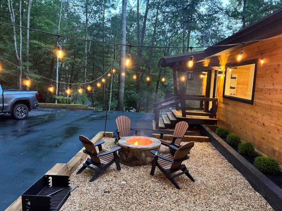 Modern Mountain Getaway With Hot Tub, Fire Pit Villa Sautee Nacoochee Exterior photo